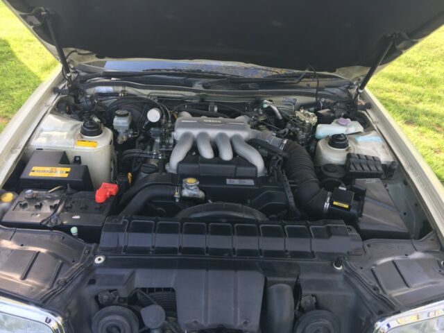 1993 White Nissan President Sedan