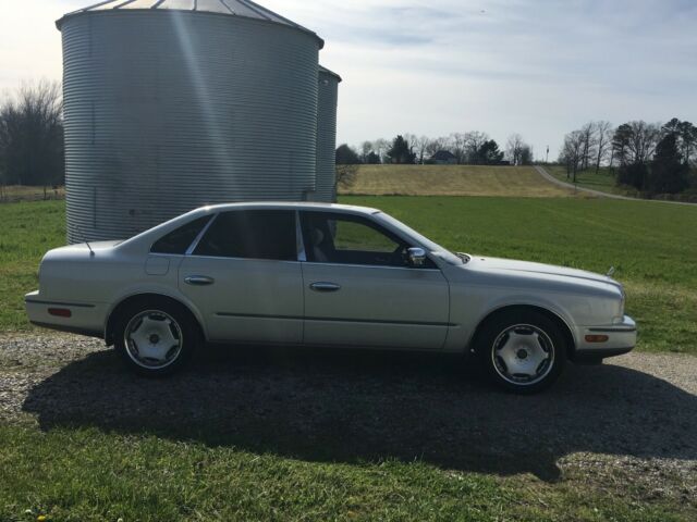 1993 White Nissan President Sedan