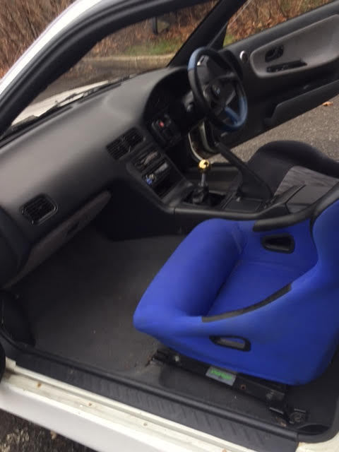 1993 Aspen Pearl White Nissan 240SX Coupe