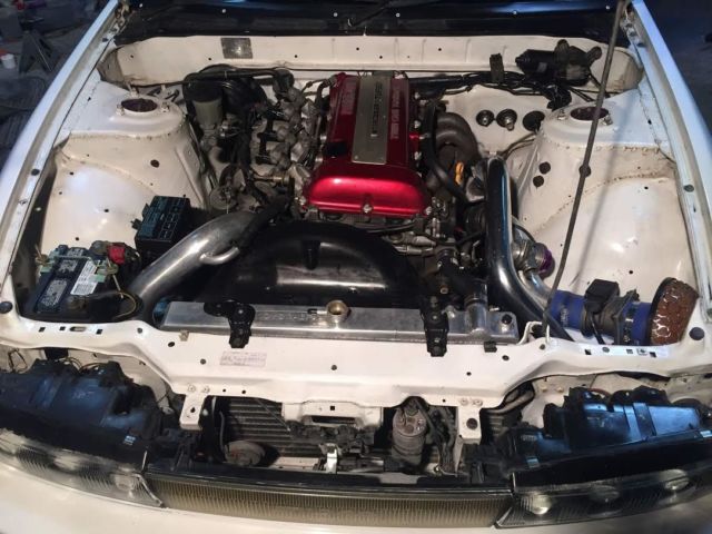 1993 Aspen Pearl White Nissan 240SX Coupe