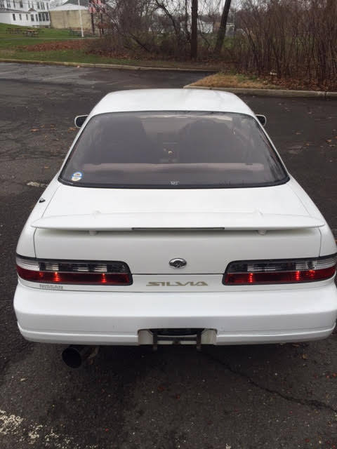1993 Aspen Pearl White Nissan 240SX Coupe