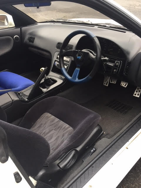 1993 Aspen Pearl White Nissan 240SX Coupe