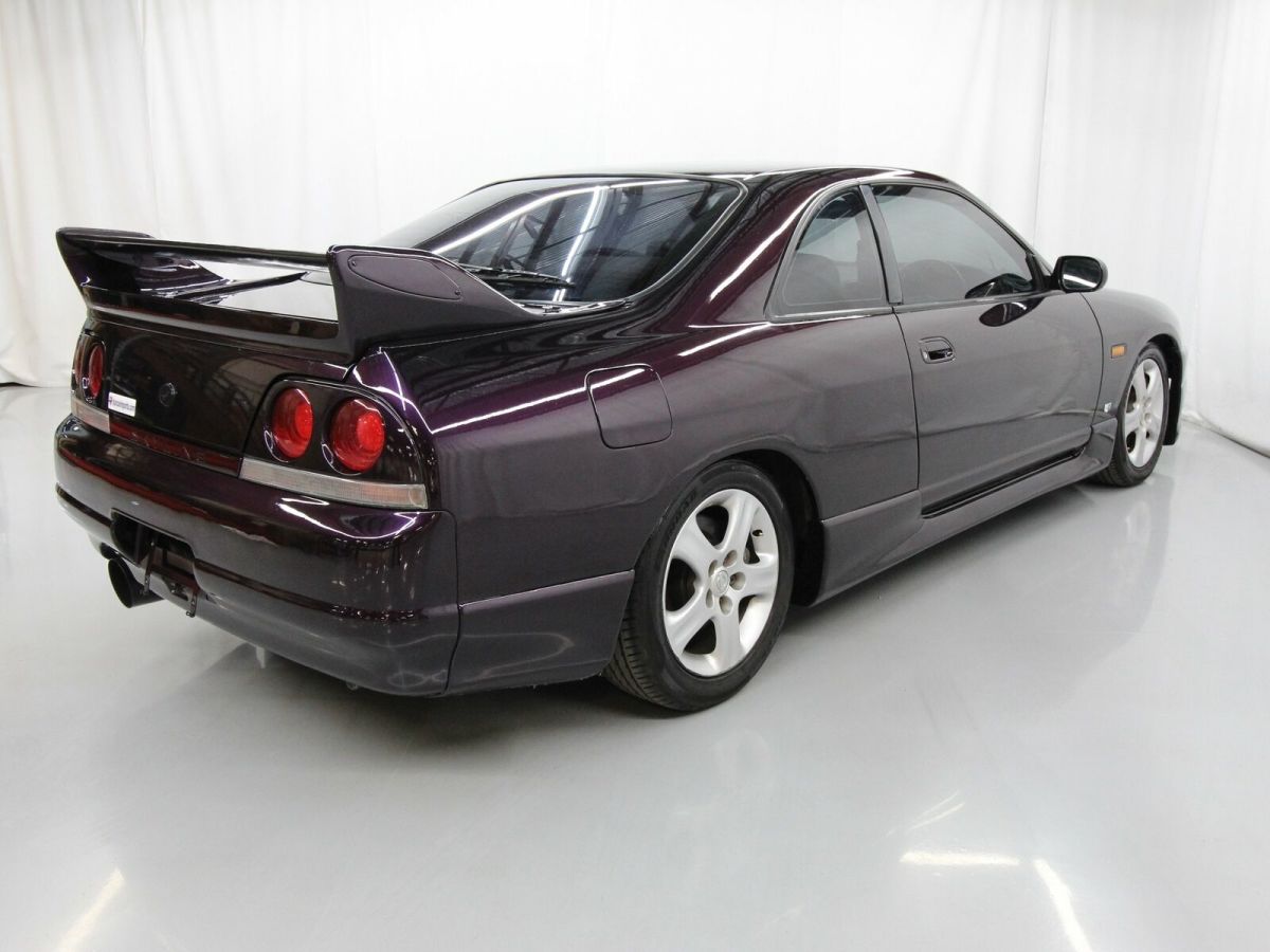 1993 Purple Nissan Skyline Coupe