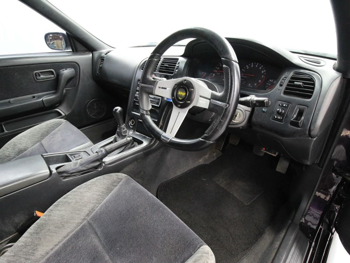 1993 Purple Nissan Skyline Coupe