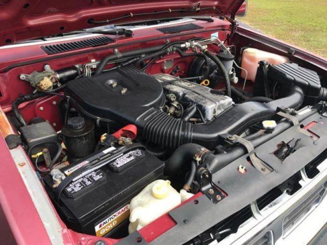 1993 Burgundy Nissan Other Pickups Pickup Truck