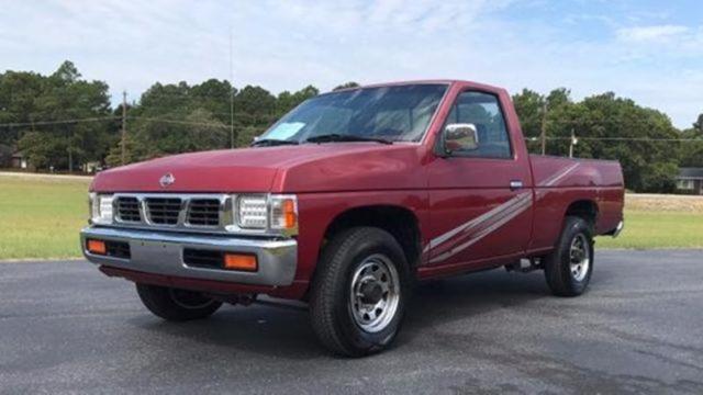 1993 Burgundy Nissan Other Pickups Pickup Truck
