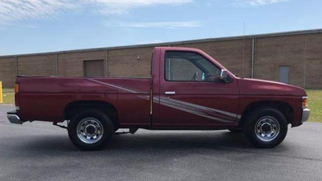 1993 Burgundy Nissan Other Pickups Pickup Truck