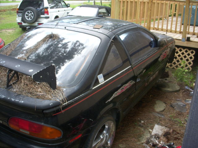 1993 Black Nissan NX Coupe