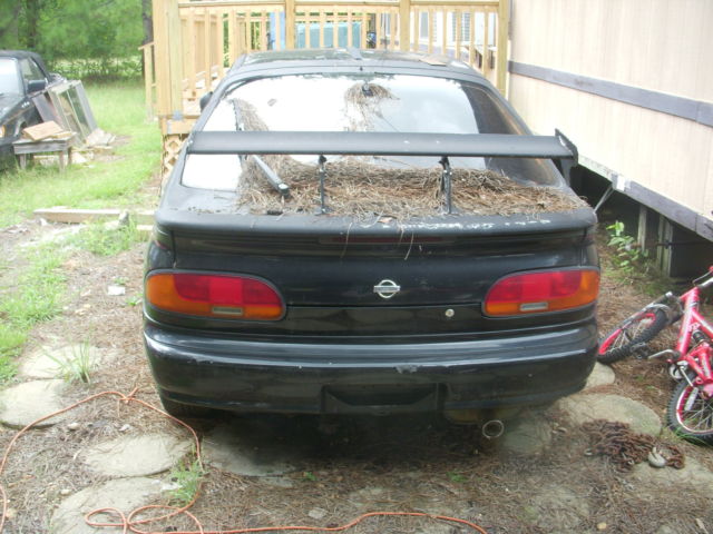 1993 Black Nissan NX Coupe