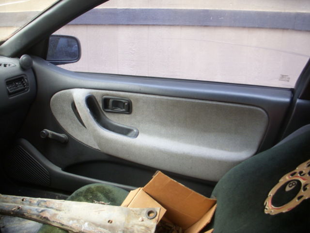 1993 Black Nissan NX Coupe