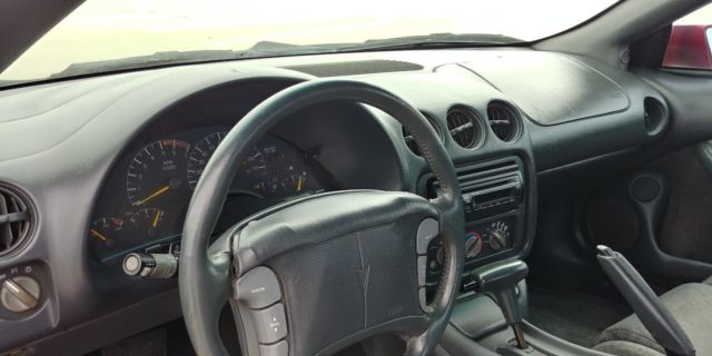 1993 Red Pontiac Firebird Coupe
