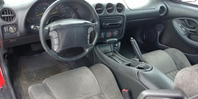 1993 Red Pontiac Firebird Coupe