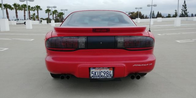 1993 Red Pontiac Firebird Coupe