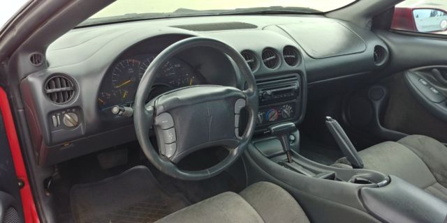 1993 Red Pontiac Firebird Coupe