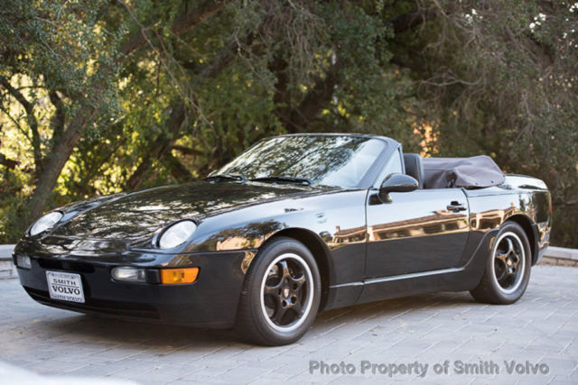 1993 Black Porsche 968 Convertible