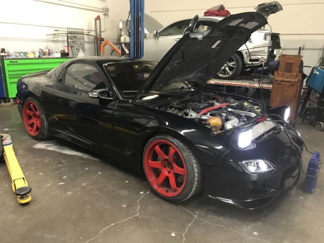 1993 Black Mazda RX-7 Coupe