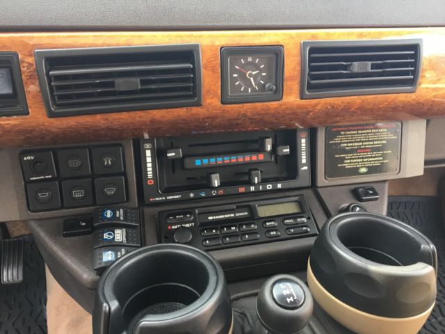 1993 Roman Bronze Land Rover Range Rover SUV