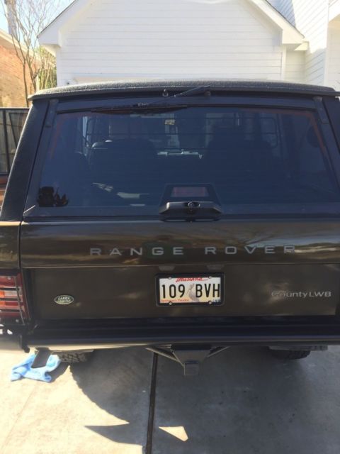 1993 Mosswood Green Land Rover Range Rover SUV