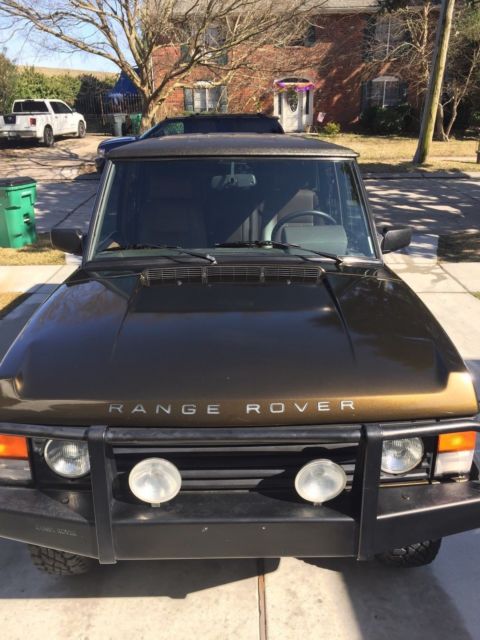 1993 Mosswood Green Land Rover Range Rover SUV
