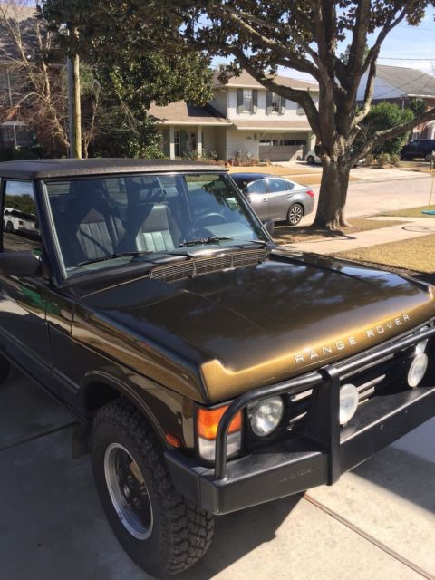1993 Mosswood Green Land Rover Range Rover SUV