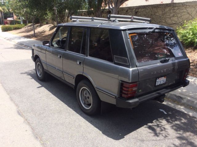 1993 Gray Land Rover Range Rover SUV