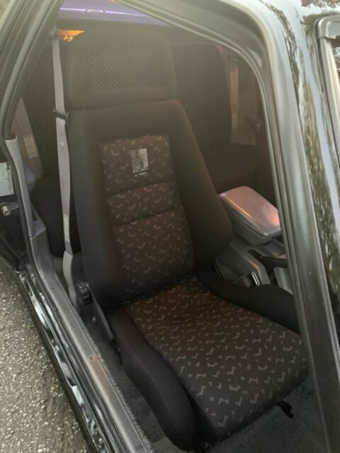 1993 Black Ford Mustang Hatchback