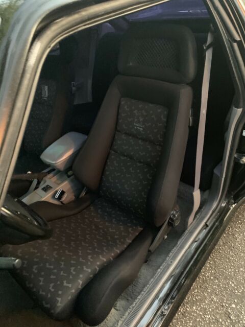 1993 Black Ford Mustang Hatchback