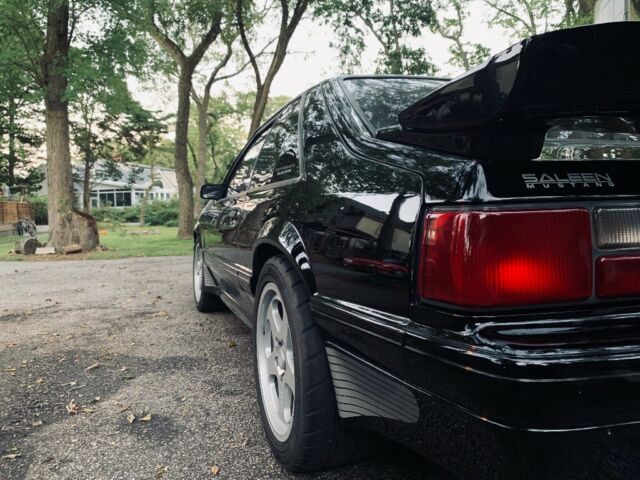 1993 Black Ford Mustang Hatchback