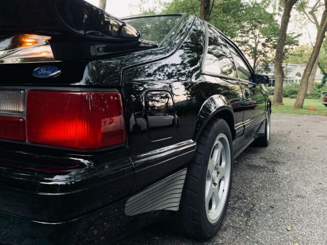 1993 Black Ford Mustang Hatchback