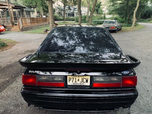 1993 Black Ford Mustang Hatchback