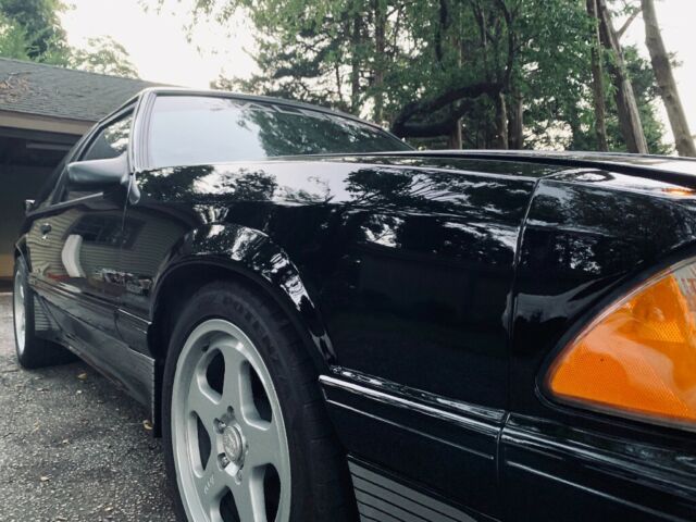 1993 Black Ford Mustang Hatchback
