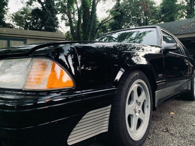 1993 Black Ford Mustang Hatchback