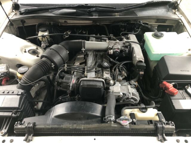 1993 White Toyota Mark II Sedan