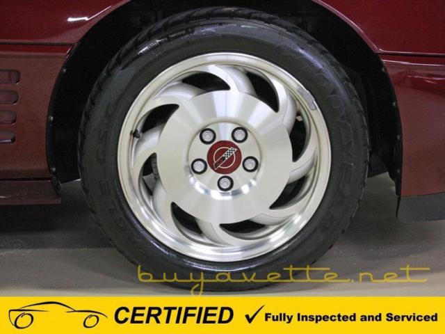 1993 Red Chevrolet Corvette N/A