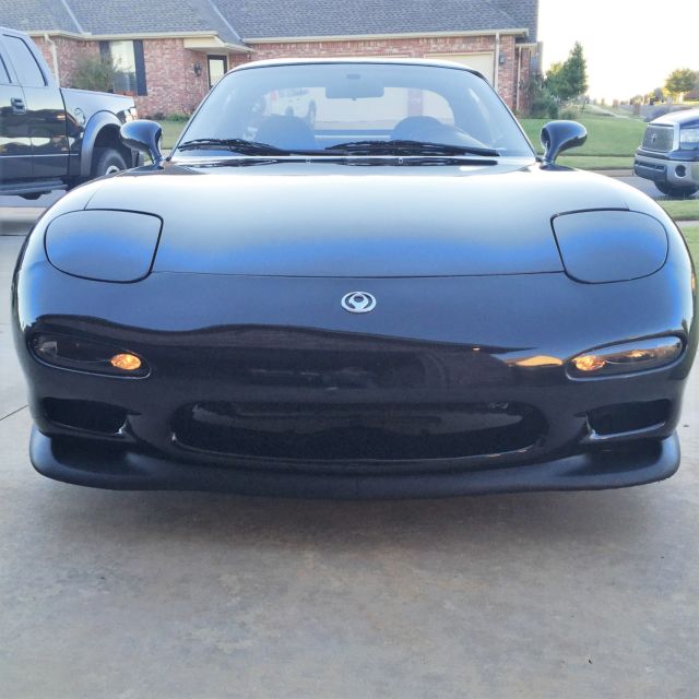 1993 Black Mazda RX-7 Coupe