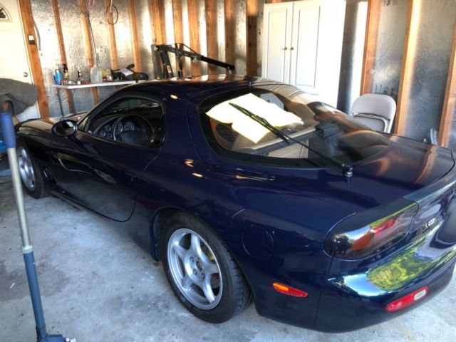 1993 Blue Mazda RX-7