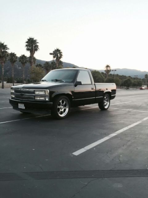1993 Black Chevrolet C/K Pickup 1500 Standard Cab Pickup
