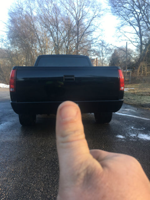 1993 Black Chevrolet C/K Pickup 1500 pickup