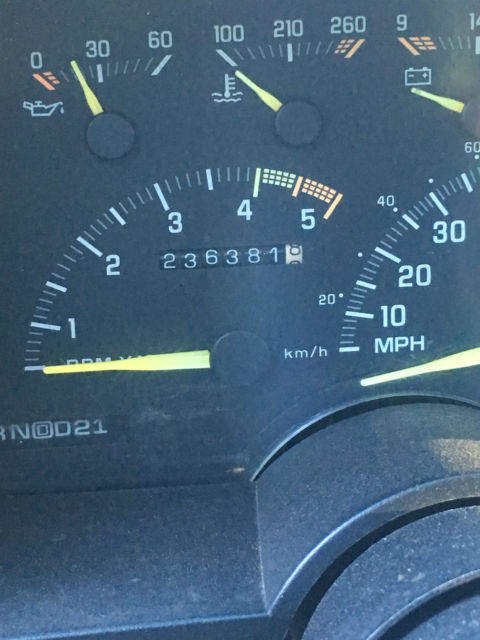 1993 Black Chevrolet C/K Pickup 1500 pickup