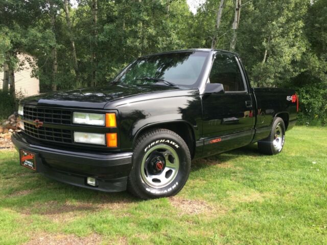 1993 Black Chevrolet SS Standard Cab Pickup