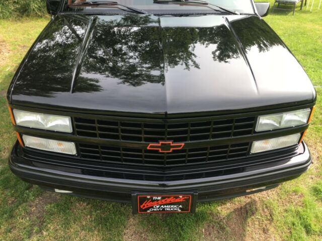 1993 Black Chevrolet SS Standard Cab Pickup
