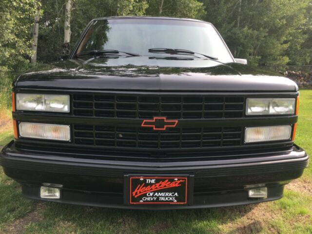 1993 Black Chevrolet SS Standard Cab Pickup