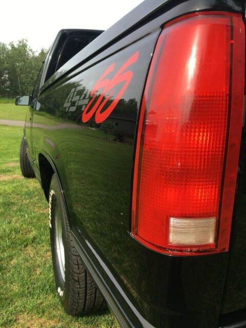 1993 Black Chevrolet SS Standard Cab Pickup