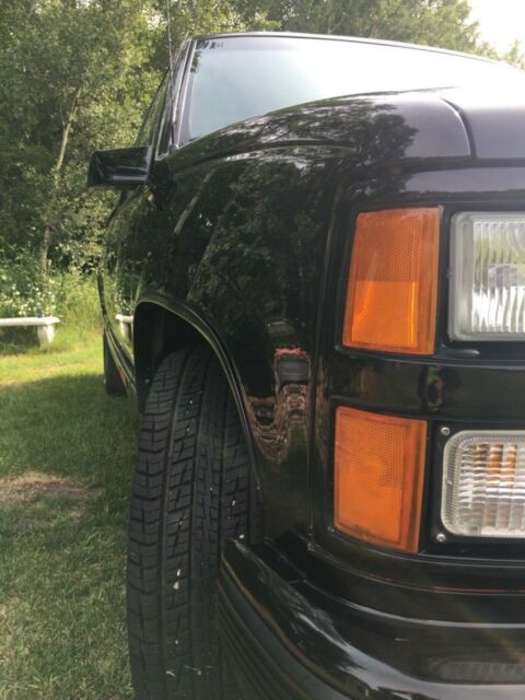 1993 Black Chevrolet SS Standard Cab Pickup