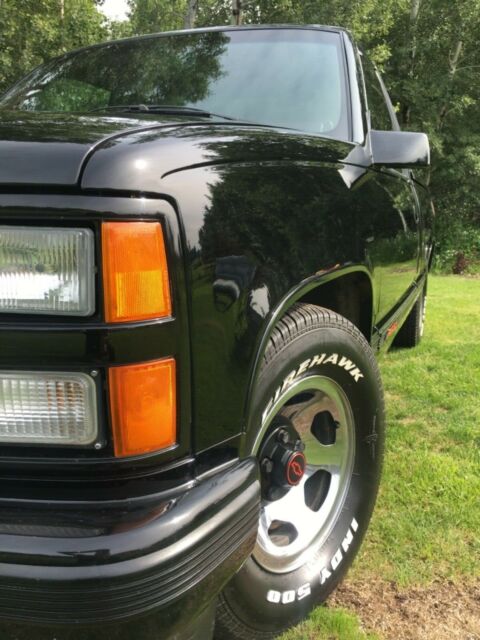 1993 Black Chevrolet SS Standard Cab Pickup