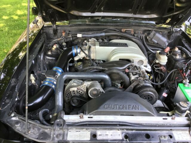 1993 Black Ford Mustang Coupe