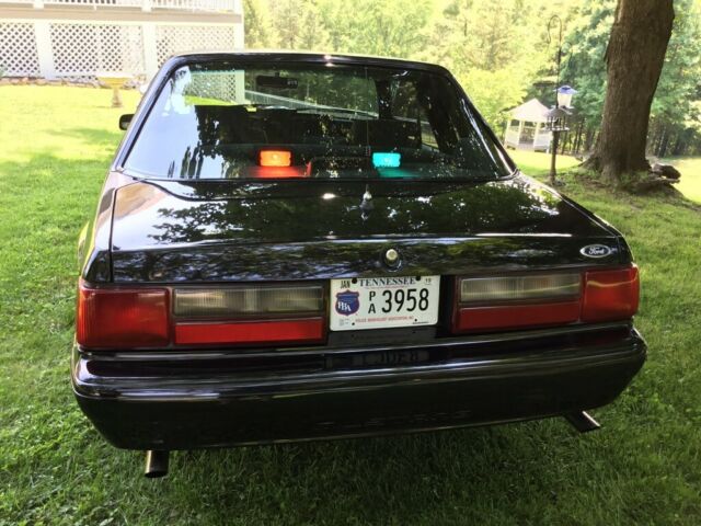 1993 Black Ford Mustang Coupe