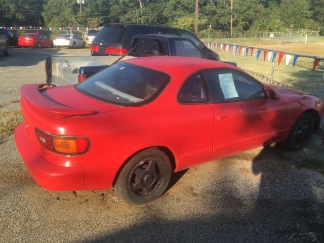 1993 Red Toyota Celica Coupe