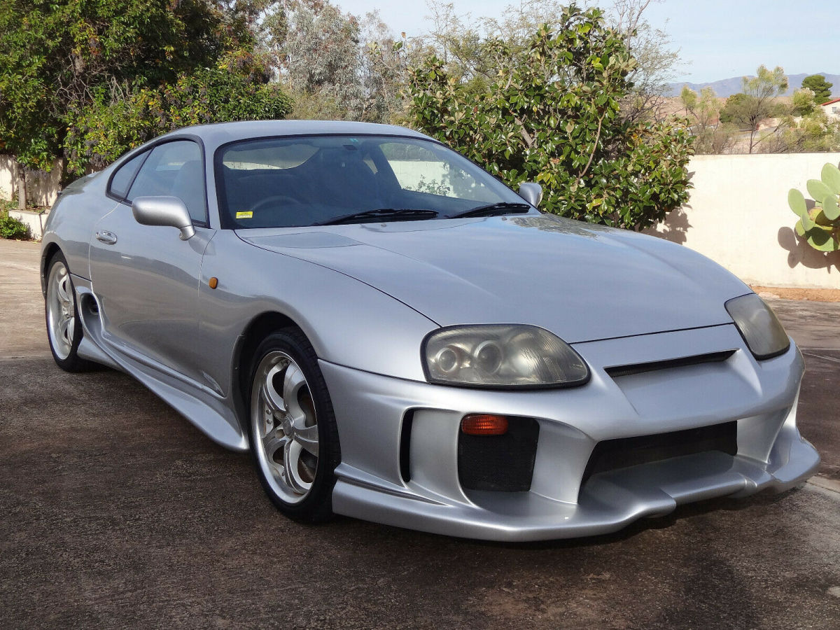 1993 Silver Toyota Supra Coupe