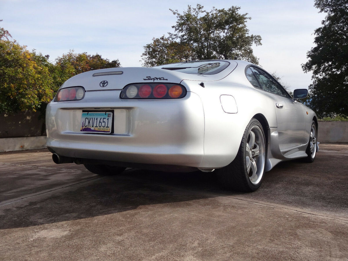 1993 Silver Toyota Supra Coupe